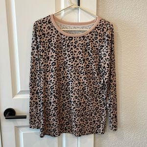 Last chance Cheetah print top
